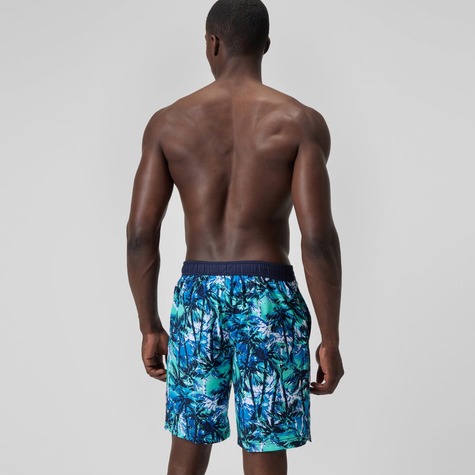 Men's Printed 20'' Bondi Swim Shorts Blue