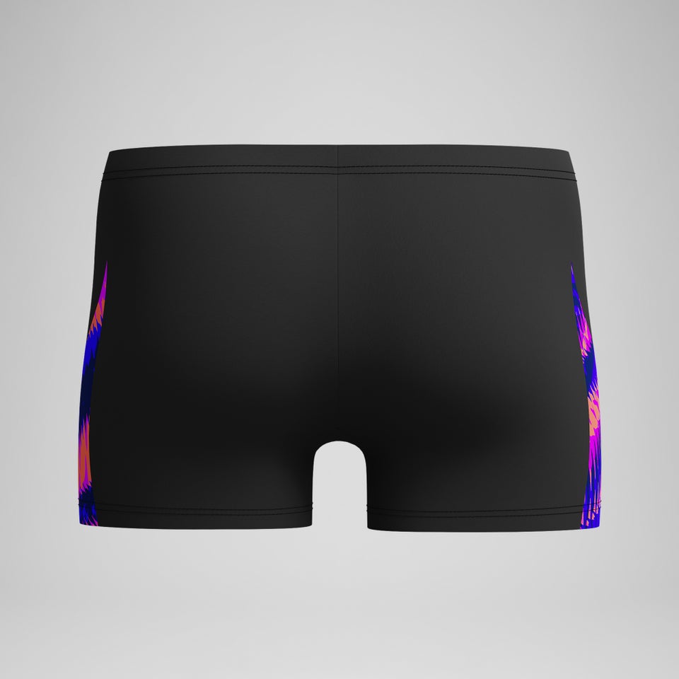 Men's Club Training Printed V-Cut Aquashort Black/Pink