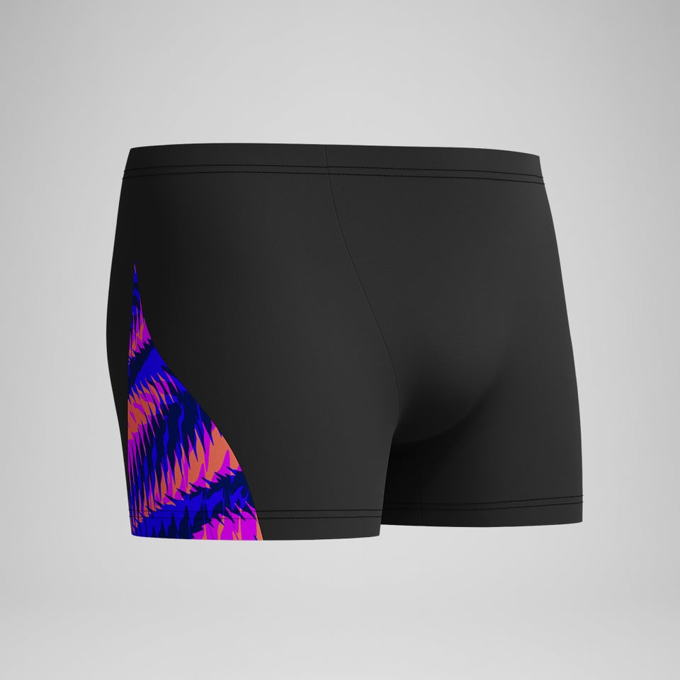 Men's Club Training Printed V-Cut Aquashort Black/Pink