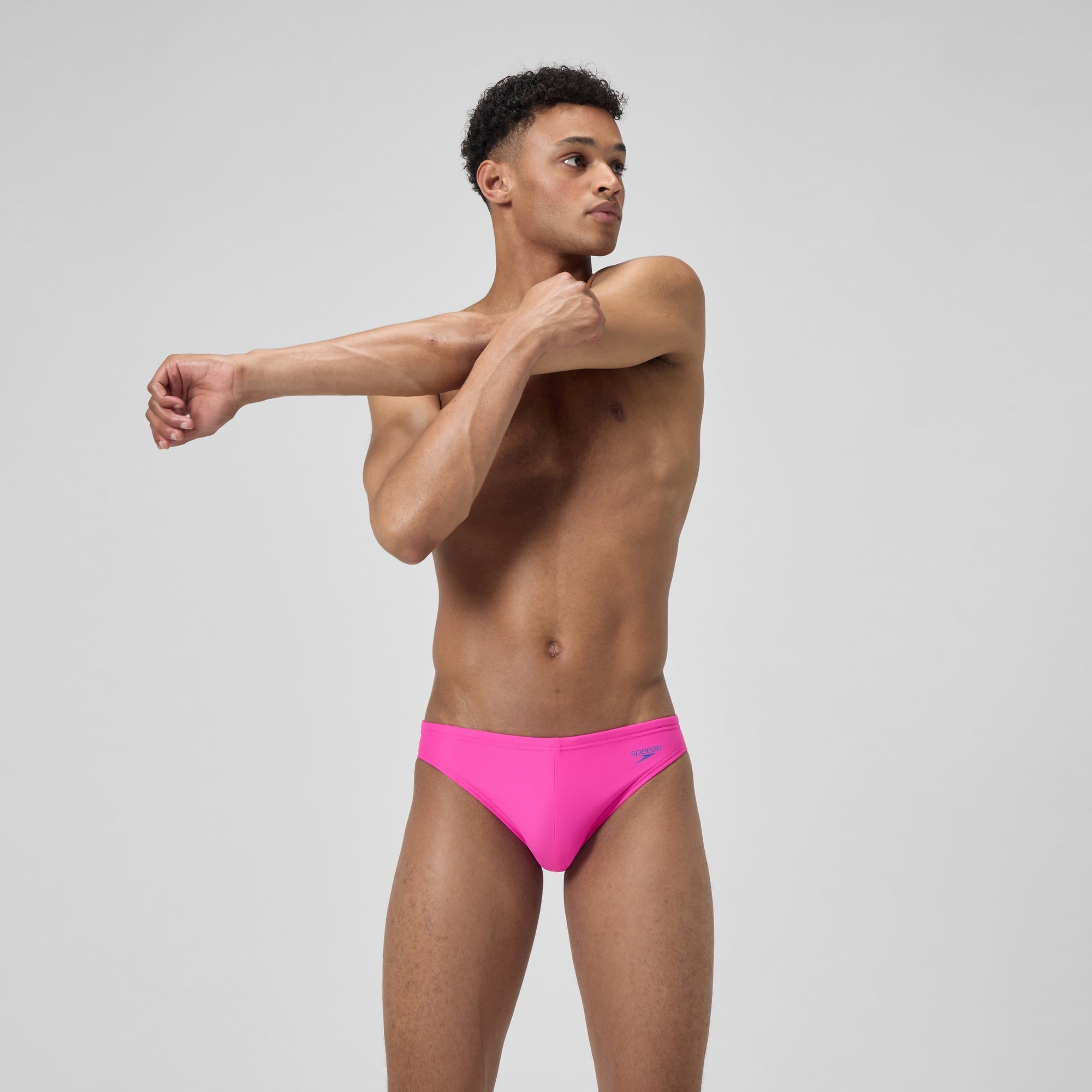Speedo ピンク 高速水着 Men's 2