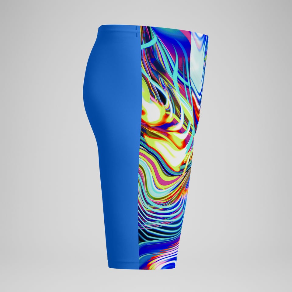 Fastskin LZR Pure Valor 2.0 Schwimmhose mit hohem Bund Blau/Pink für Herren