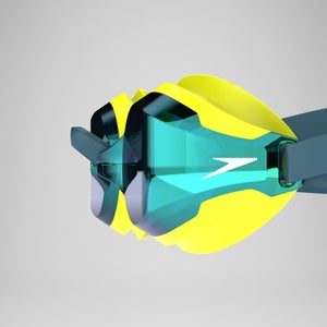 Lunettes de bain Adulte Fastskin Speedosocket 2 Miroir vert/jaune