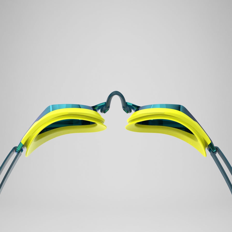 Lunettes de bain Adulte Fastskin Speedosocket 2 Miroir vert/jaune