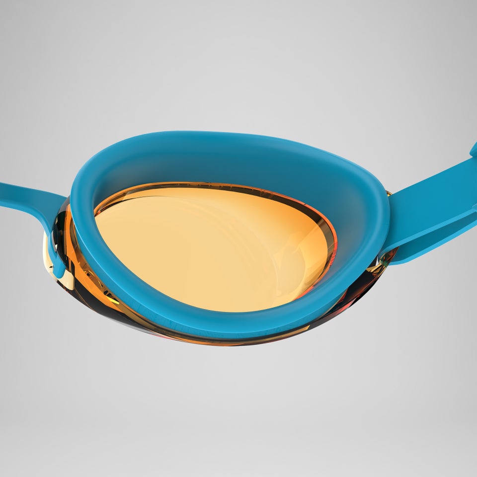 Lunettes de bain Bébé Jet 2.0 bleu/orange
