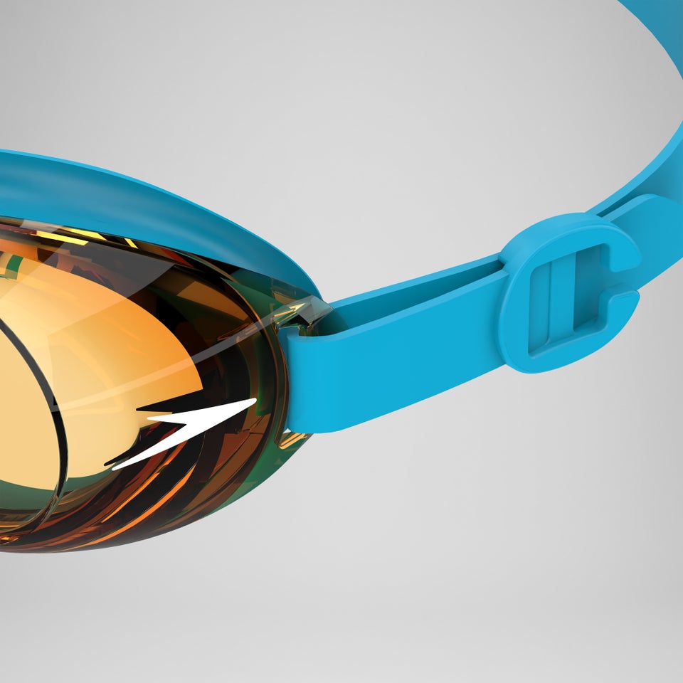 Lunettes de bain Bébé Jet 2.0 bleu/orange