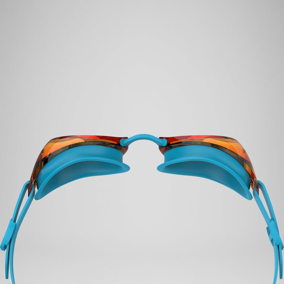 Lunettes de bain Bébé Jet 2.0 bleu/orange