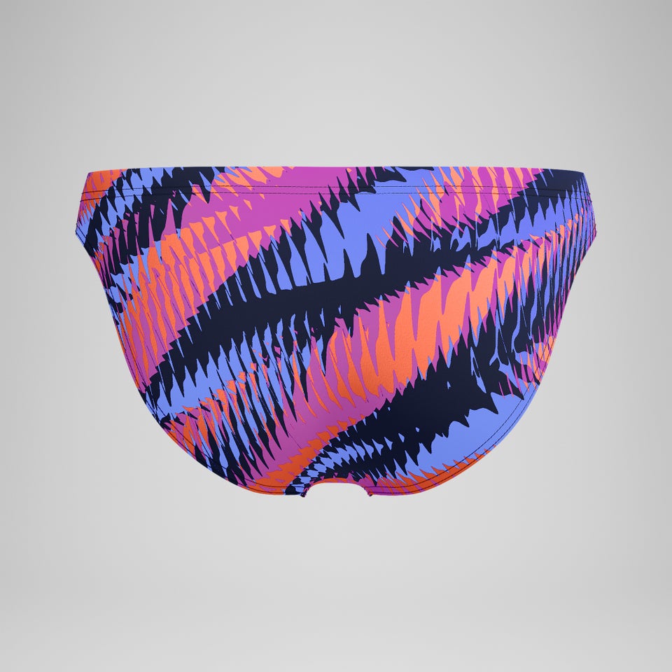 Men's Club Training 2" Printed Brief Blue/Pink