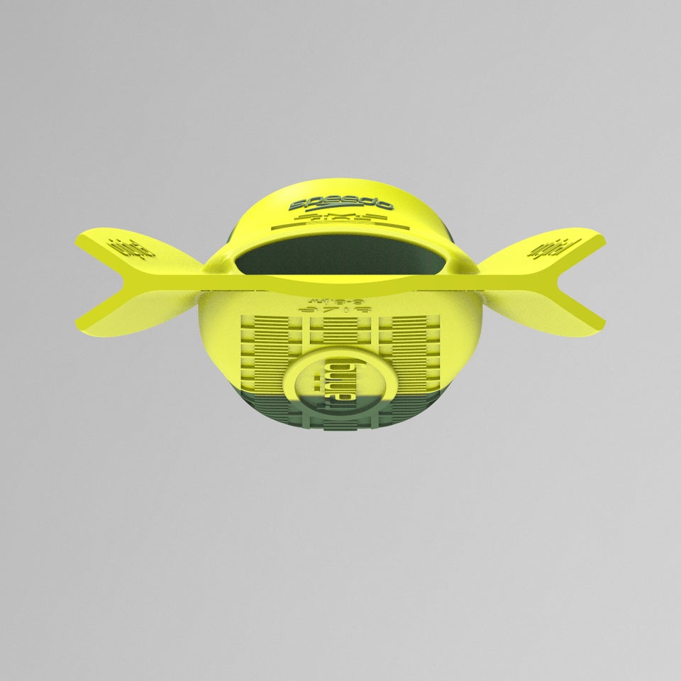 Speedo DMC Original Schwimmflosse Gelb/Grün