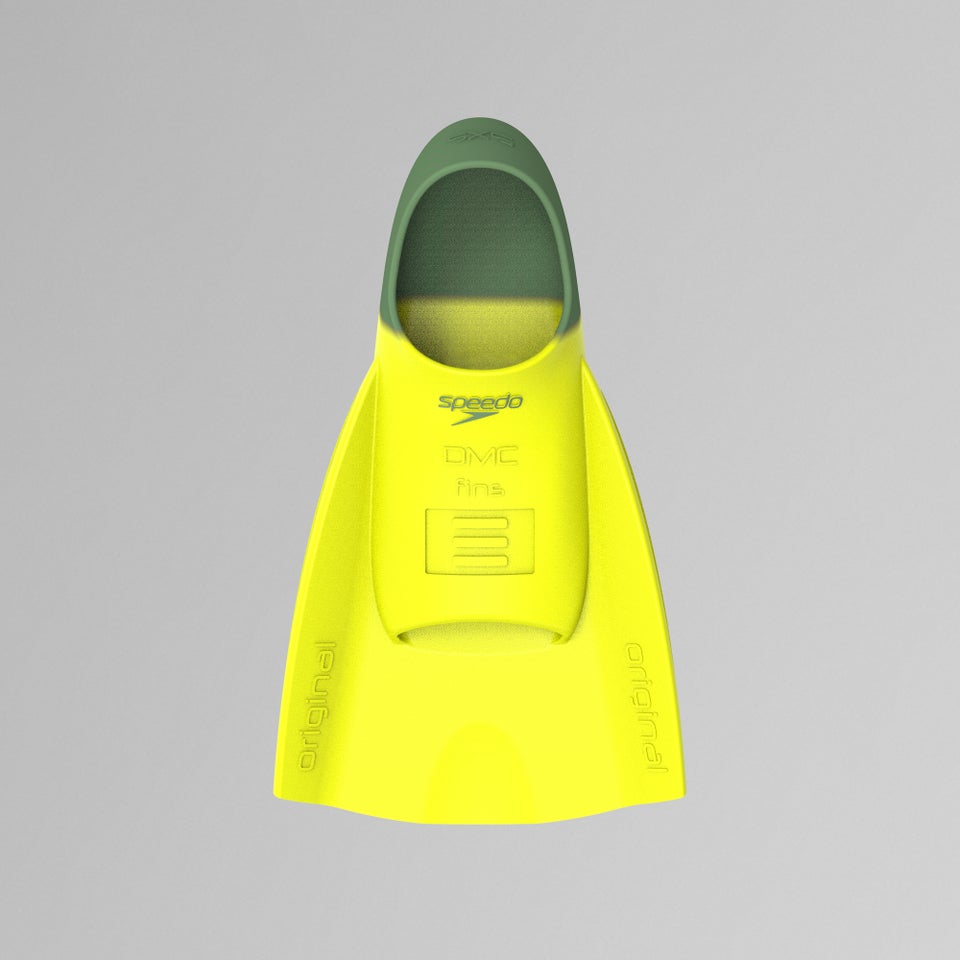 Speedo DMC Original Schwimmflosse Gelb/Grün