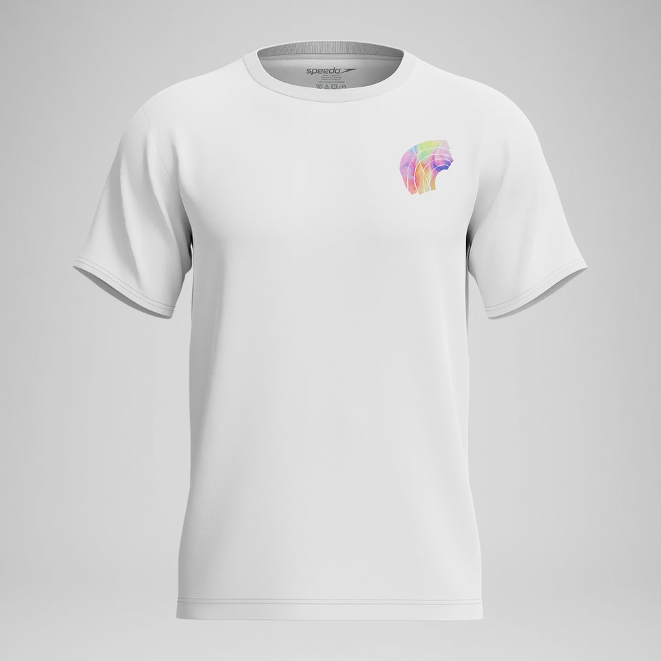 T-shirt Homme Pride à manches courtes blanc