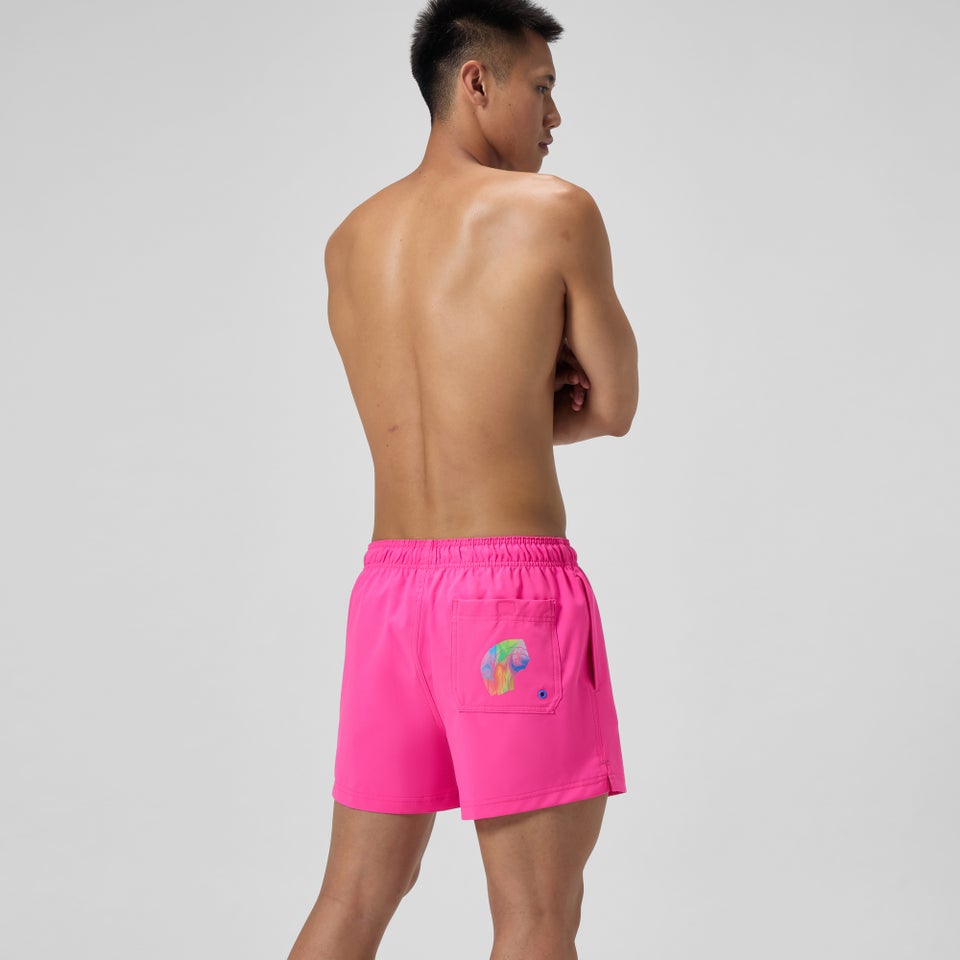 Men's Pride Pride Woven Short Pink
