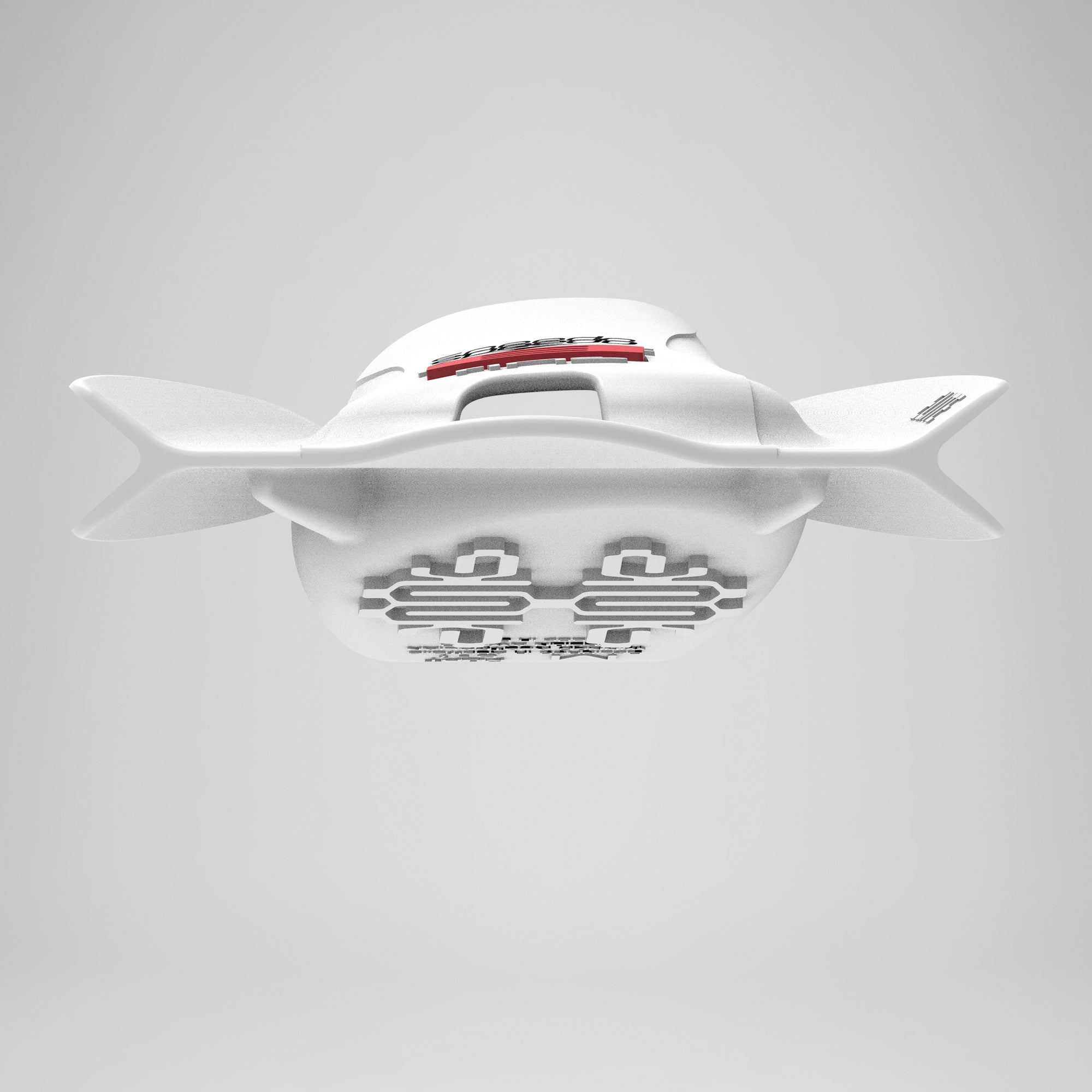 Speedo DMC Elite Fin White/Red | Speedo USA