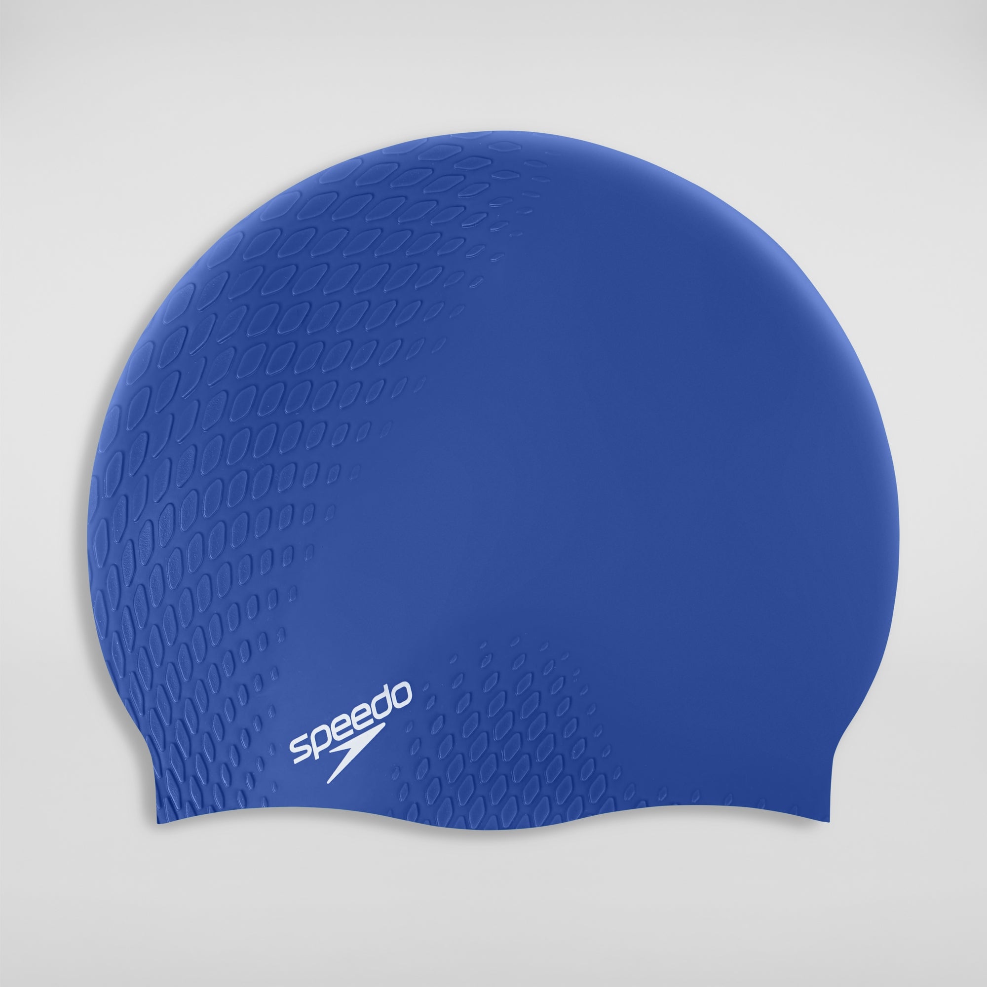 Adult Bubble Active+ Swim Cap Blue | Speedo UK