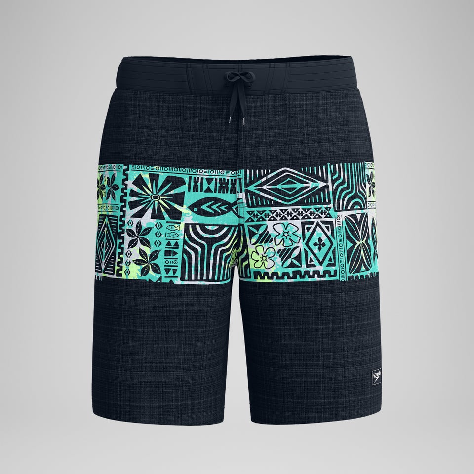 Men's Printed 20'' Bondi Swim Shorts Black