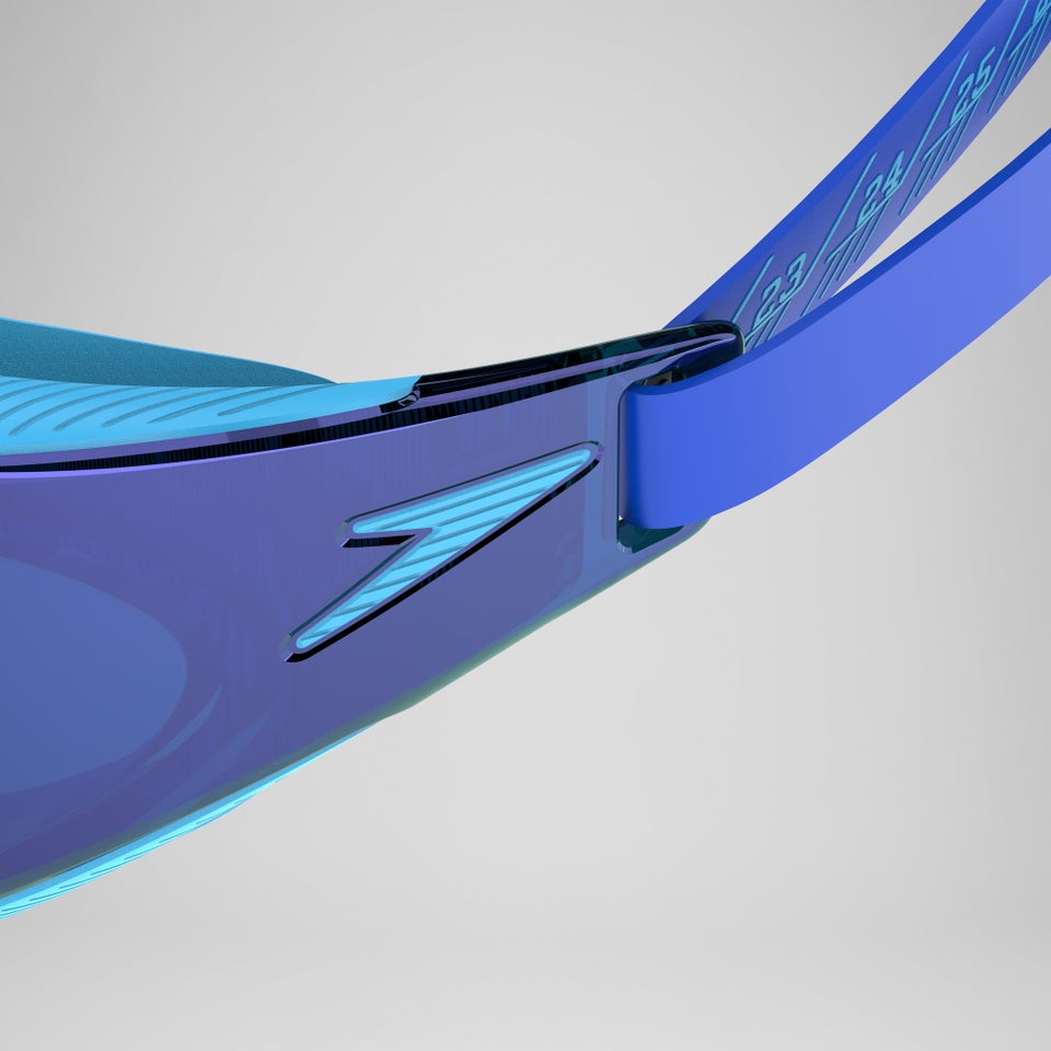 Lunettes de natation Junior Fastskin Hyper Elite Miroir bleu