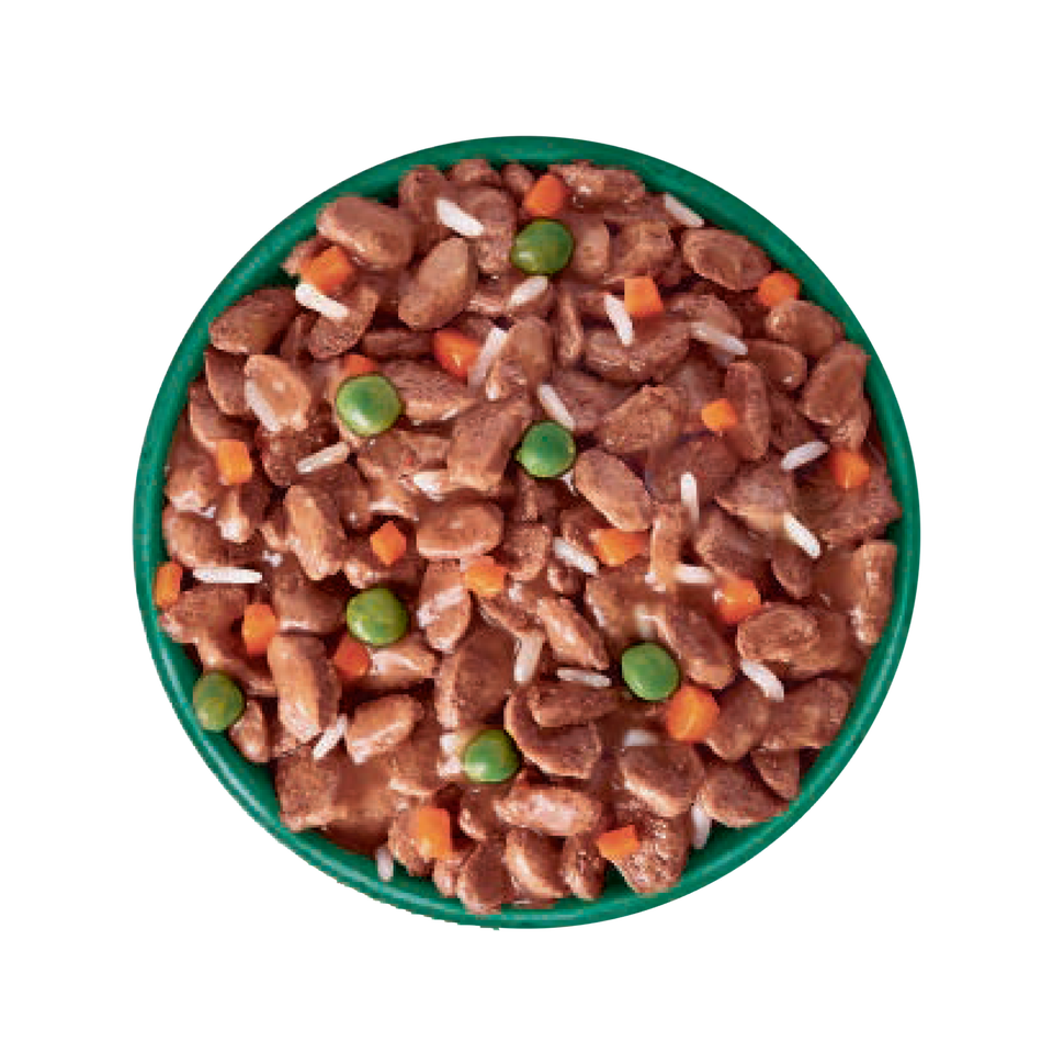 Puppy Lamb & Chicken & Rice in Gravy Wet Dog Food Pouches 12 pouches