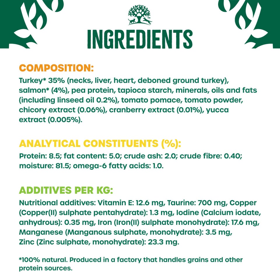 Adult Salmon in Gravy Grain Free Wet Cat Food Pouches 48 pouches