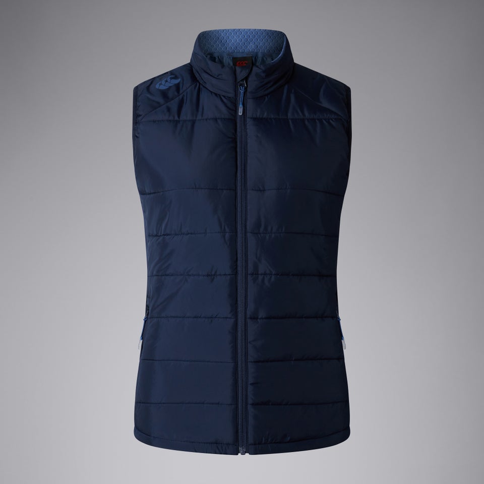 Womens Elite Microlight Gilet Navy