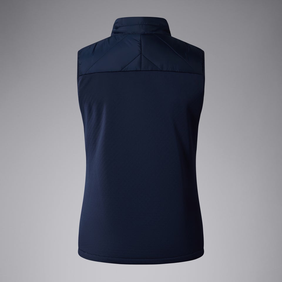 Womens Elite Microlight Gilet Navy