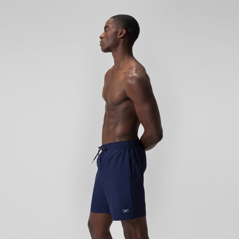 Men's Solid Volley 18" Swim Trunks Navy