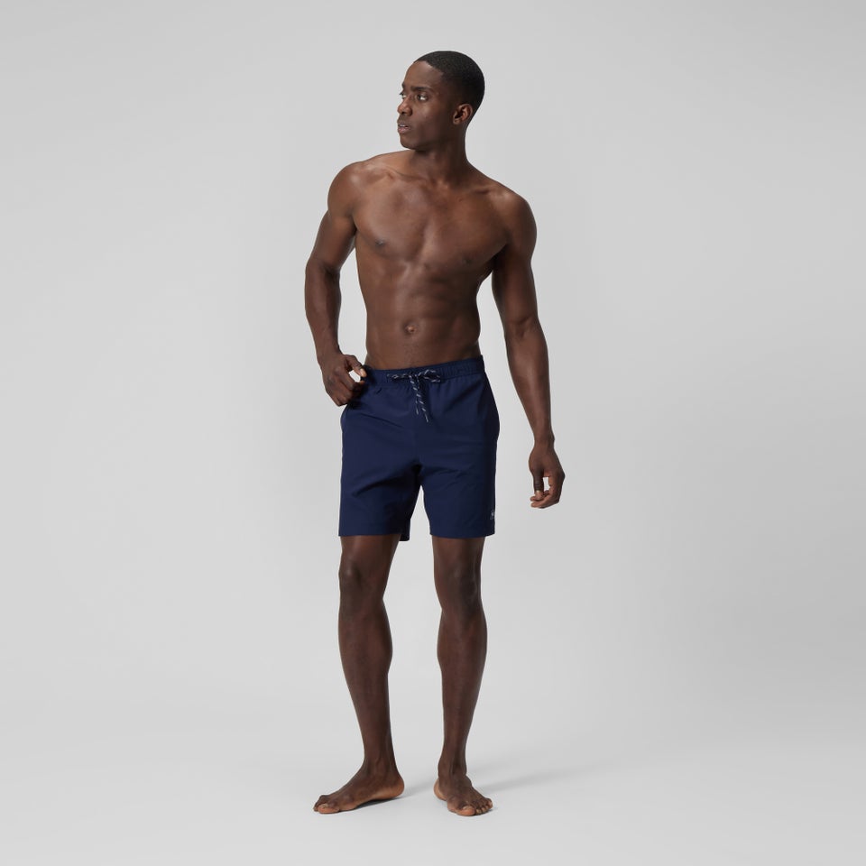 Men's Solid Volley 18" Swim Trunks Navy