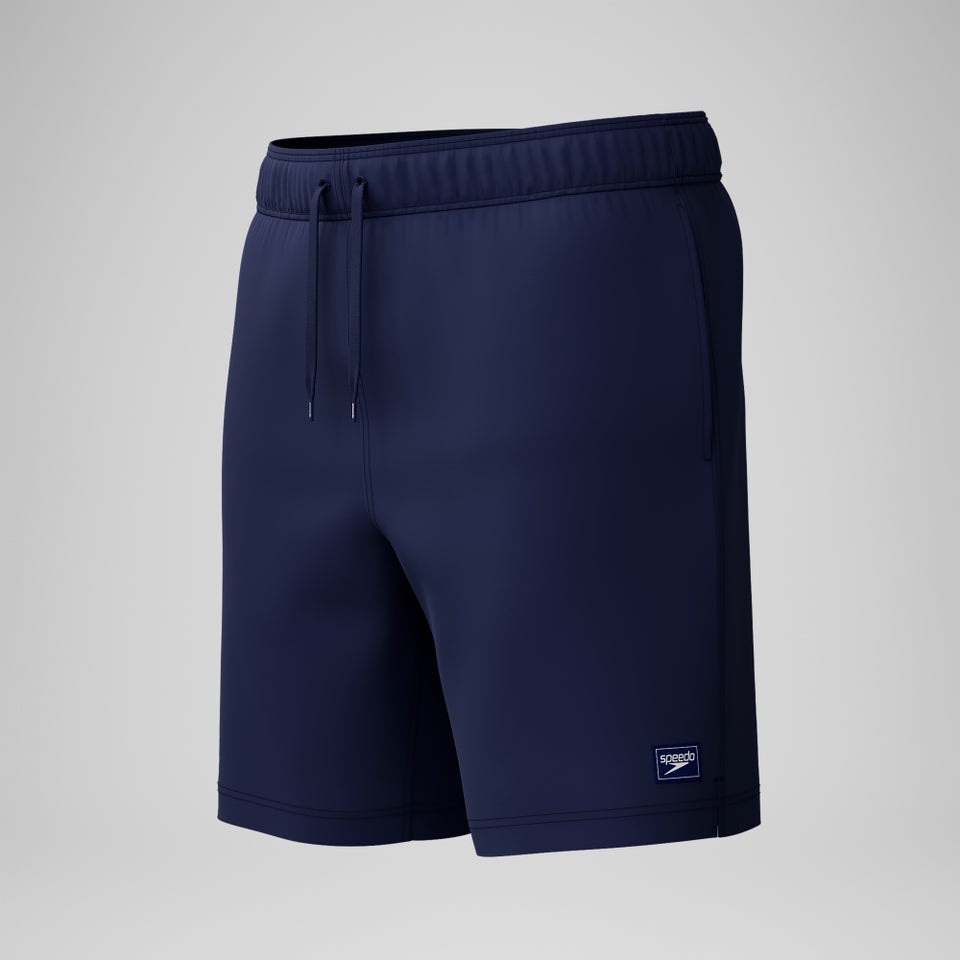 Men's Solid Volley 18" Swim Trunks Navy