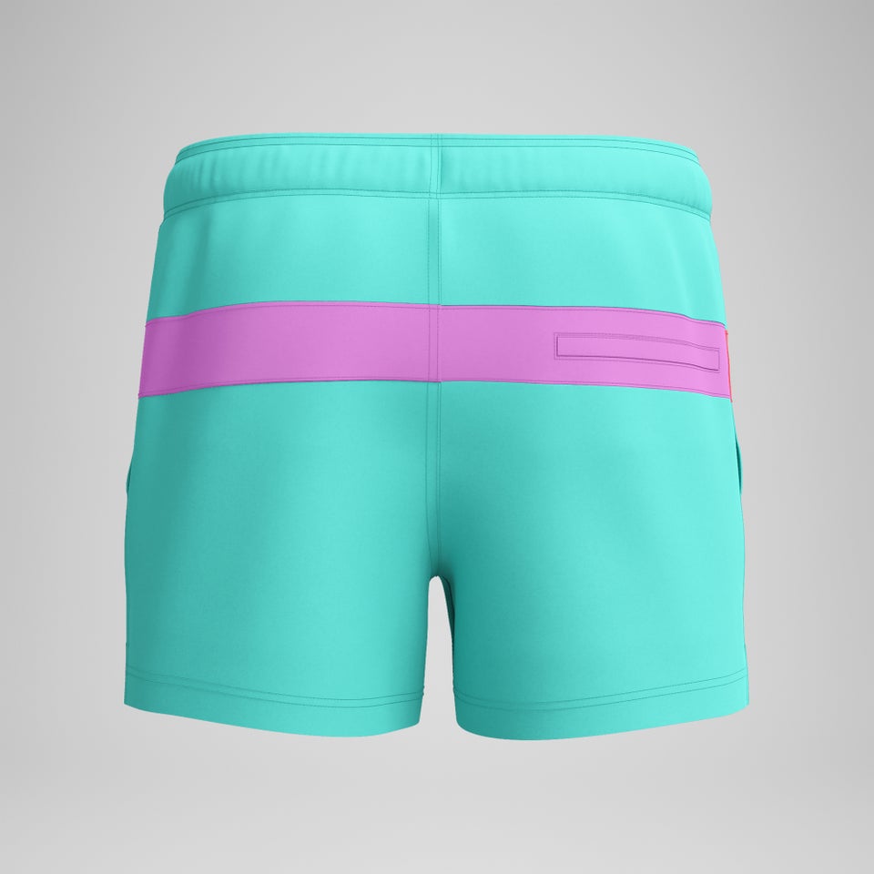 Men's Colorblock Redondo Edge Volley 14" Swim Trunks Blue