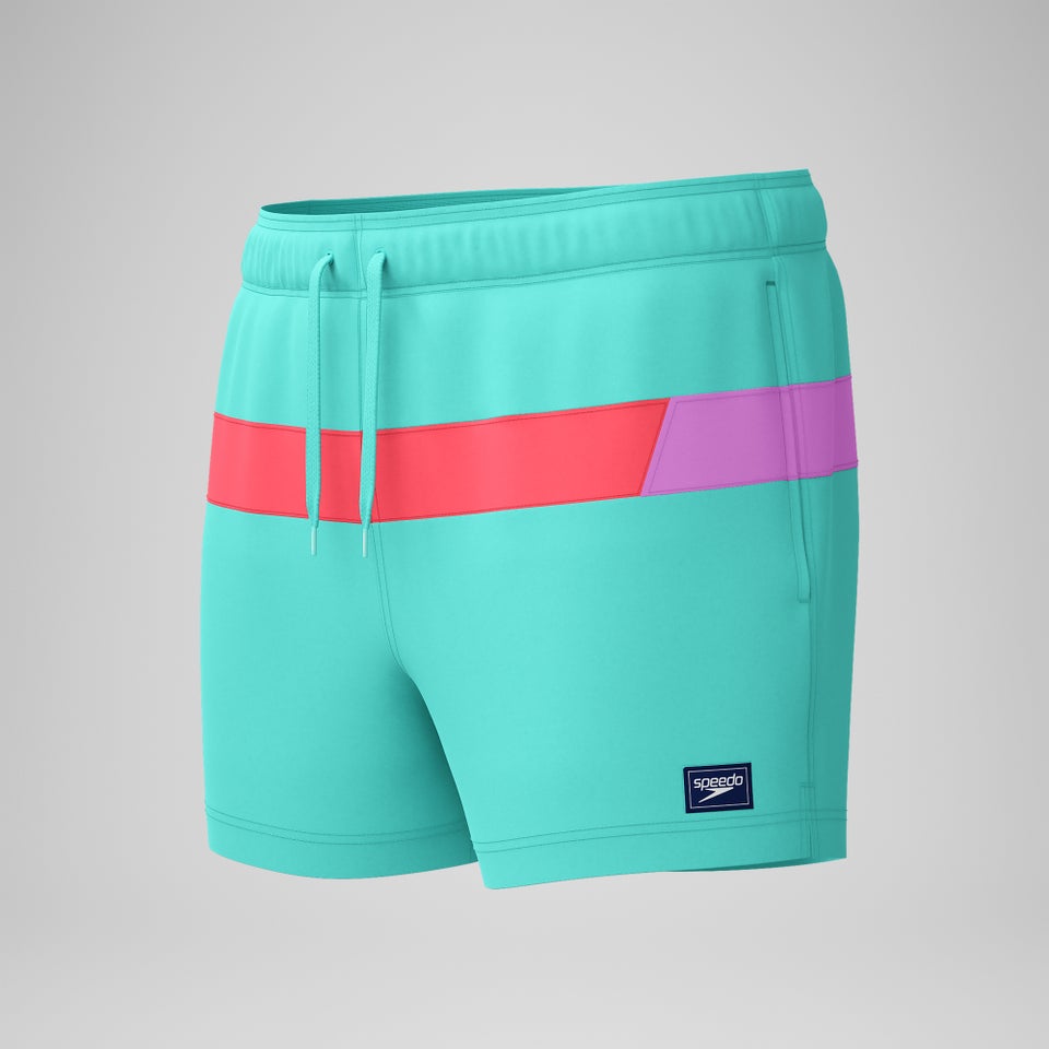 Men's Colorblock Redondo Edge Volley 14" Swim Trunks Blue