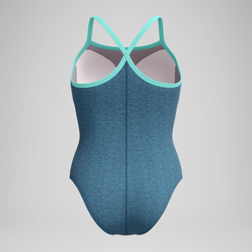 Women's Heather Closed Back W/ Hydrobra Blue