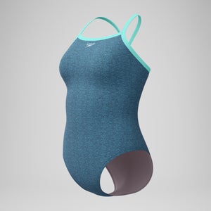 Women's Heather Closed Back W/ Hydrobra Blue