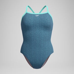 Women's Heather Closed Back W/ Hydrobra Blue
