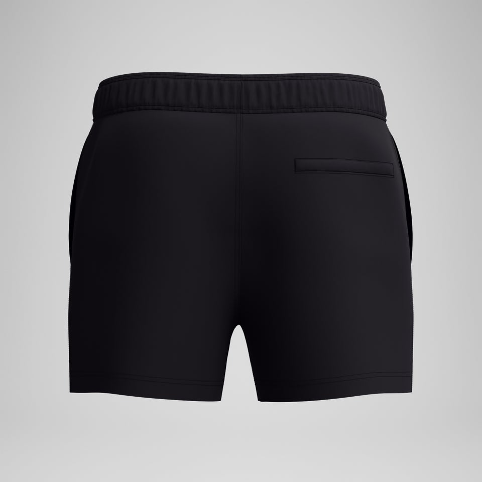 Men's Classics Solid Redondo Edge Volley 14" Swim Trunks Black