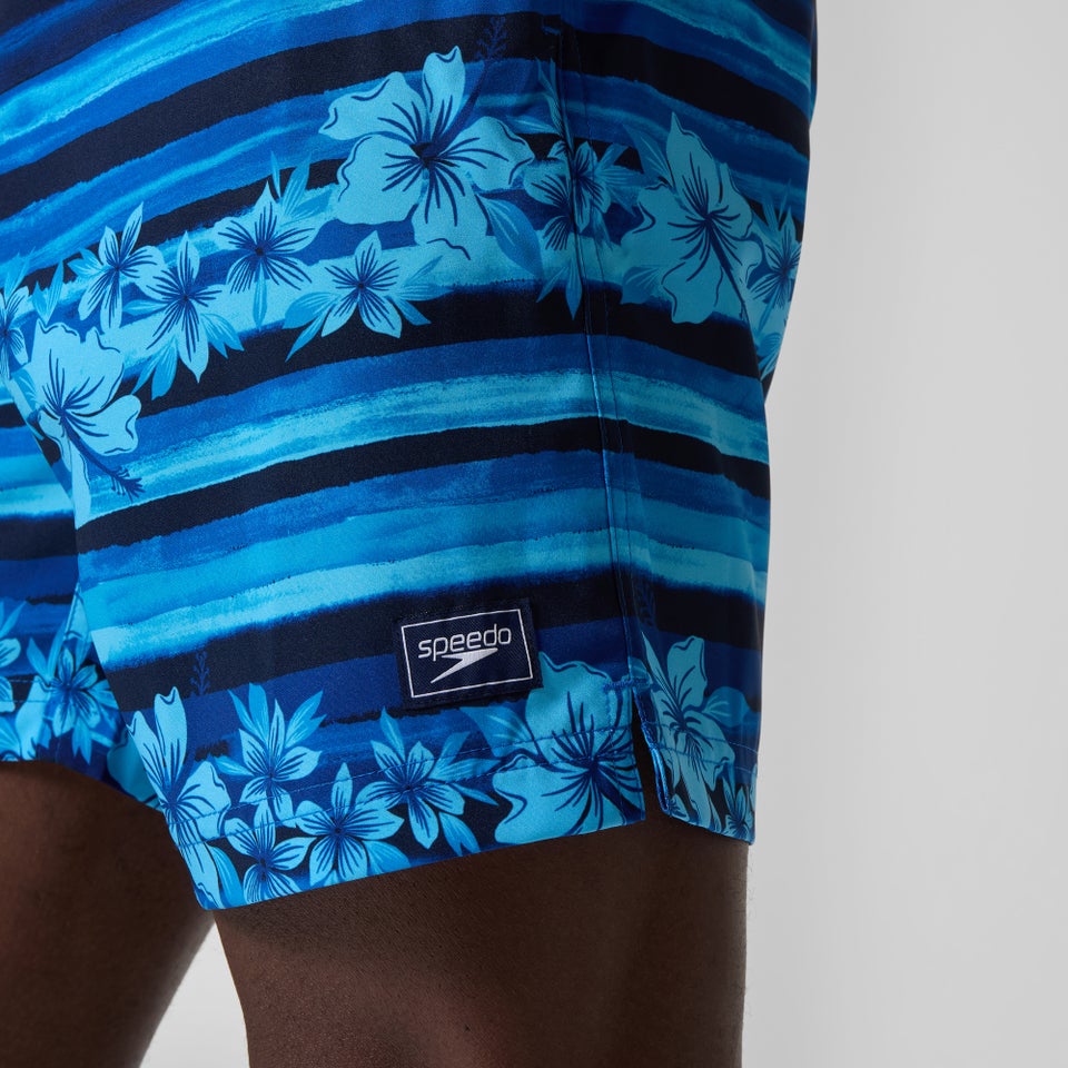 Men's Print Rondo Volley 18" Swim Trunks Blue
