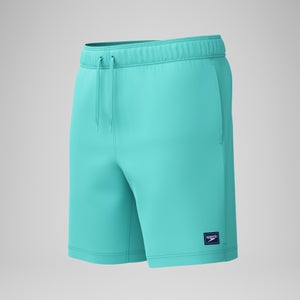 Men's Solid Volley 18" Swim Trunks Blue