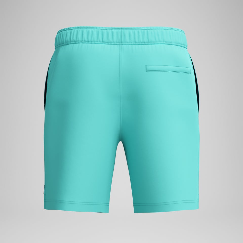 Men's Solid Volley 18" Swim Trunks Blue