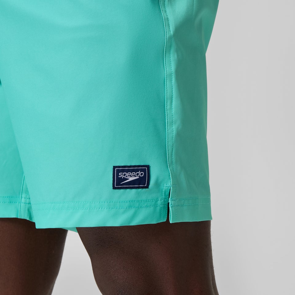 Men's Solid Volley 18" Swim Trunks Blue