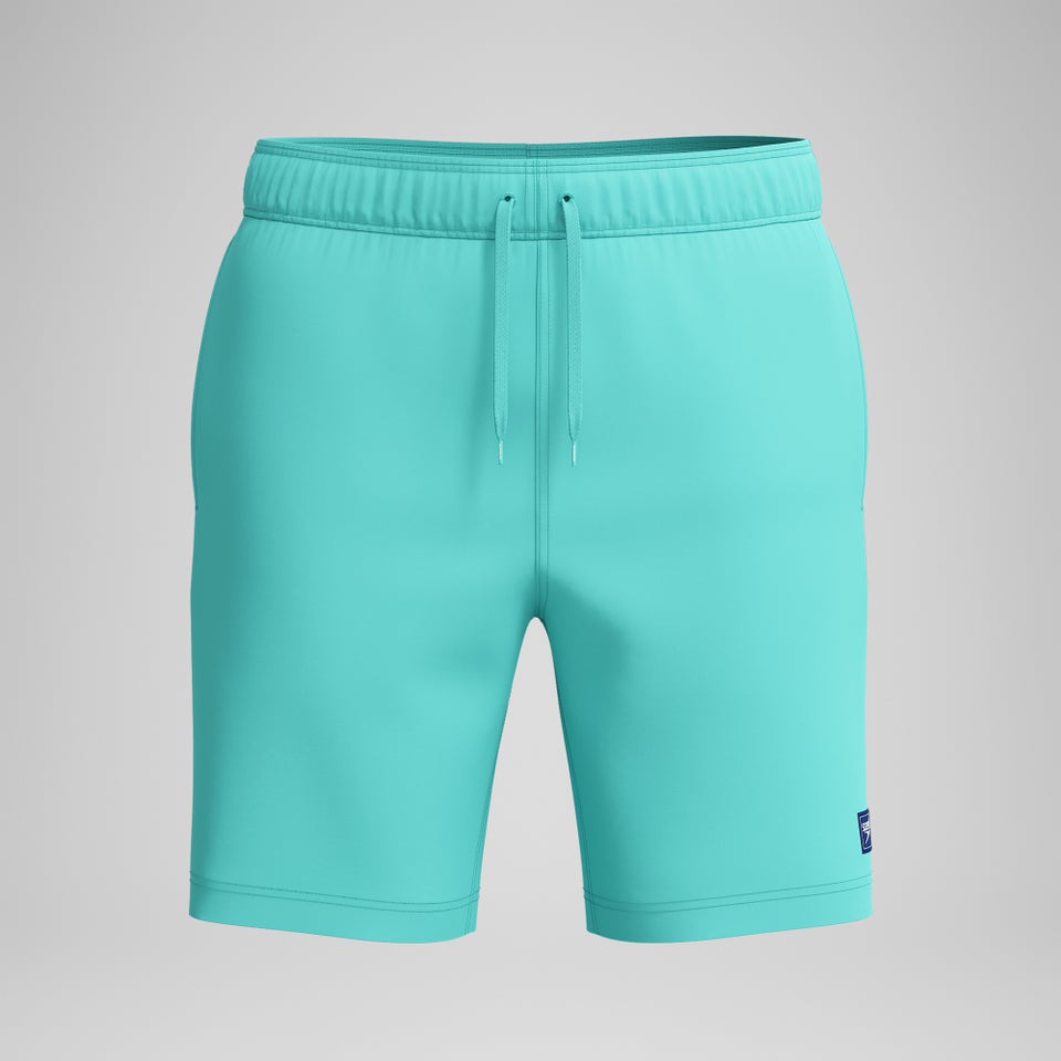 Men's Solid Volley 18" Swim Trunks Blue