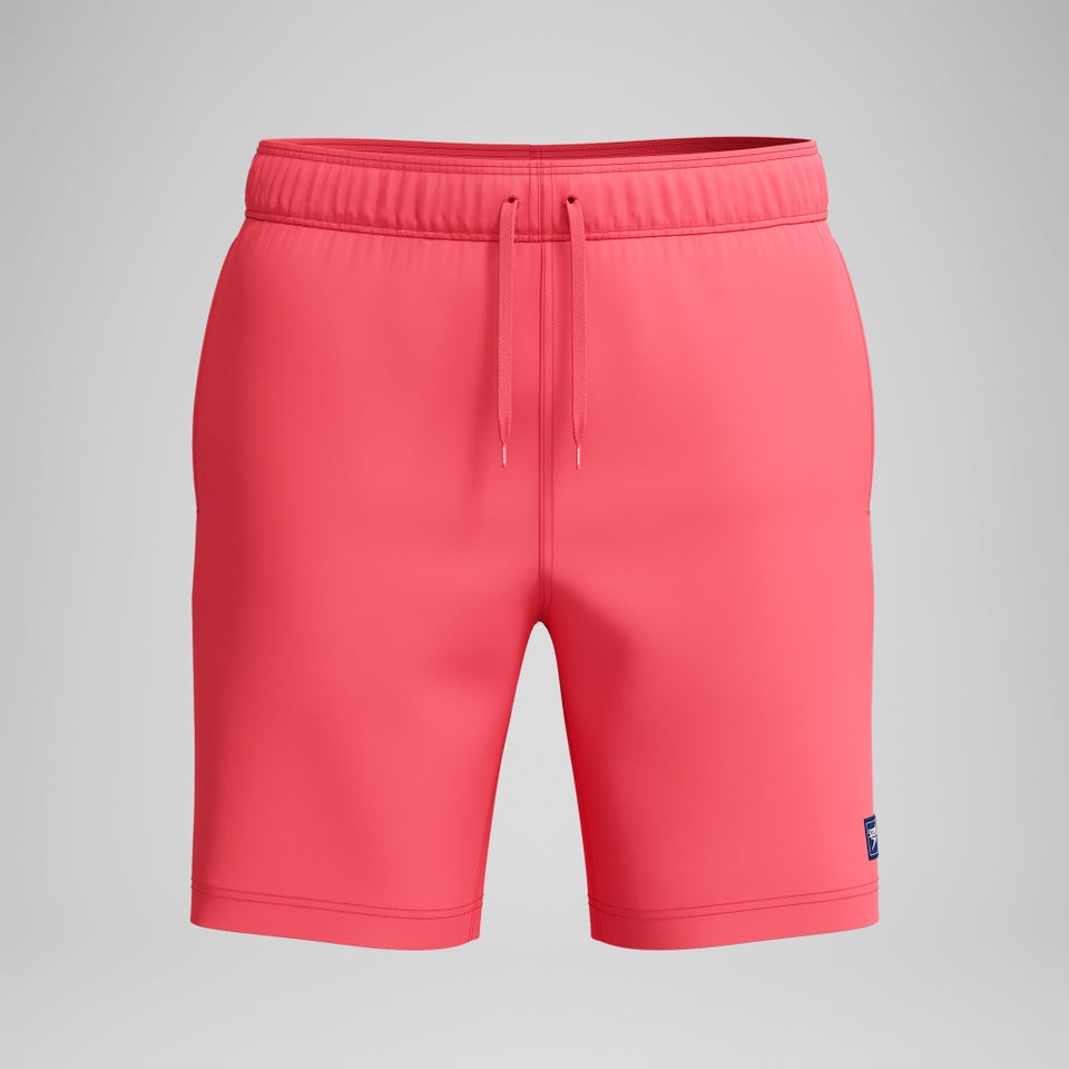 Men's Solid Redondo Edge Volley 18" Swim Trunks Orange