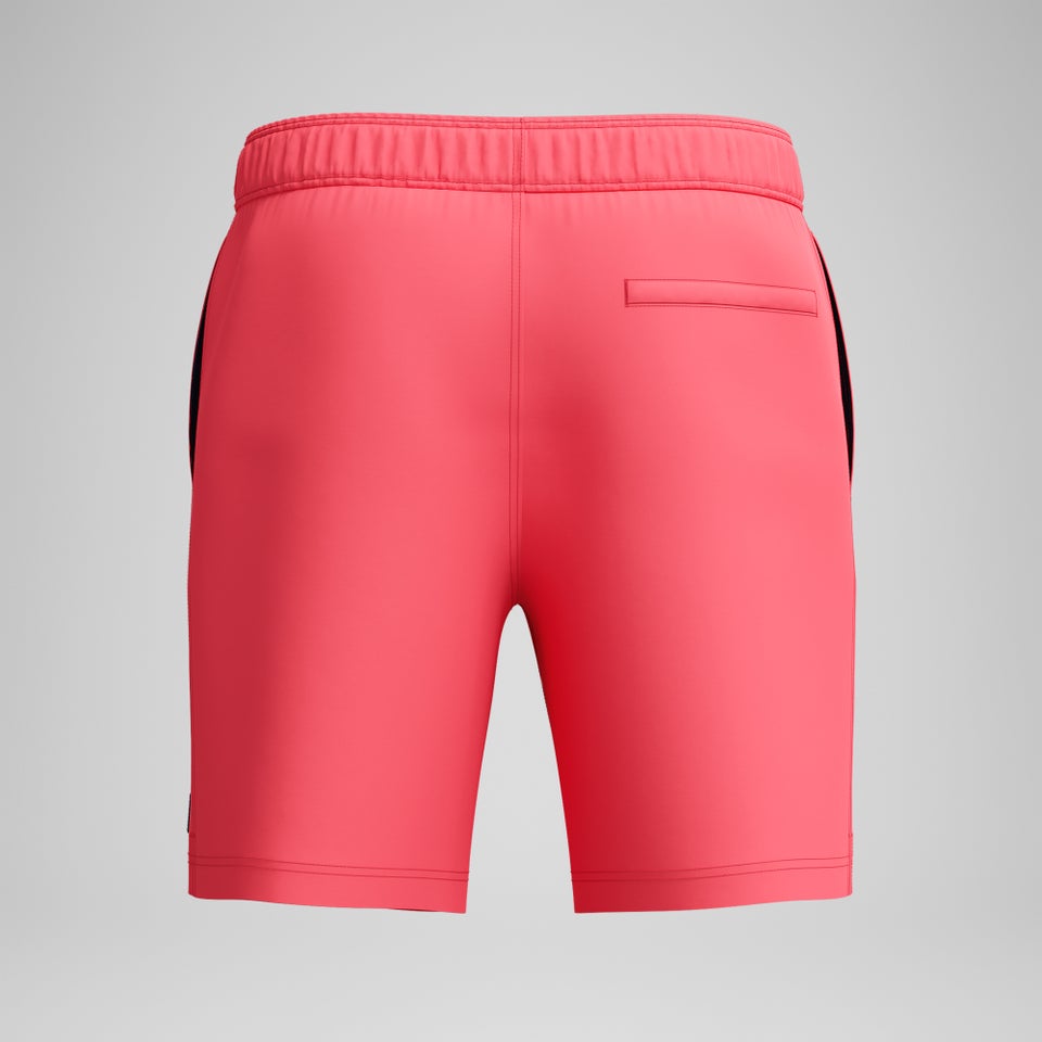 Men's Solid Redondo Edge Volley 18" Swim Trunks Orange