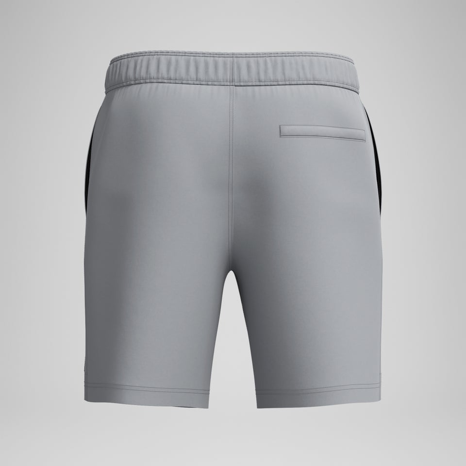 Maillot de bain Classic couleur unie Rondo Edge Volley 18 po pour hommes, gris