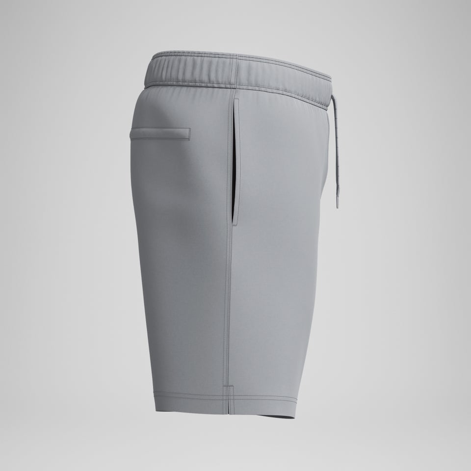 Maillot de bain Classic couleur unie Rondo Edge Volley 18 po pour hommes, gris