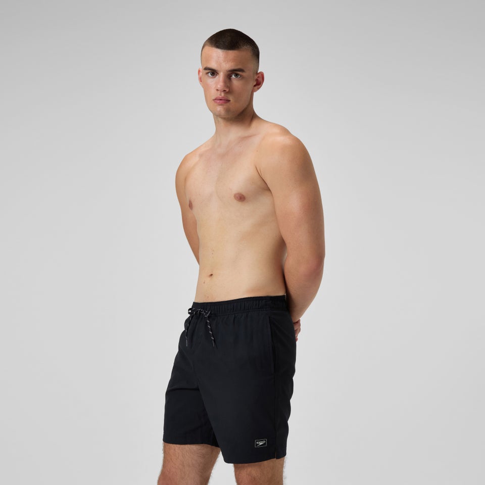 Maillot de bain classique Rondo Edge Volley 18 po pour hommes, noir