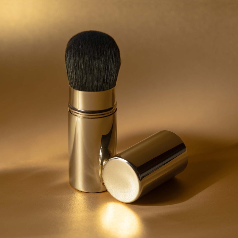 Gold Retractable Brush