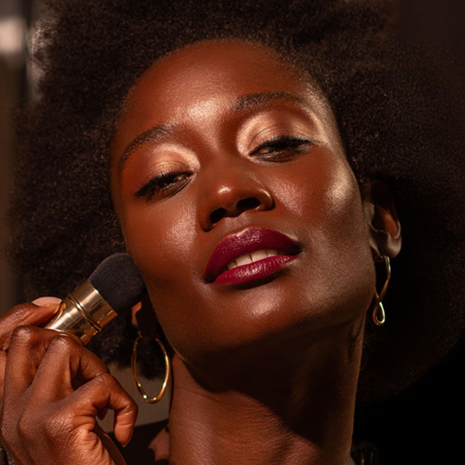 Gold Retractable Brush