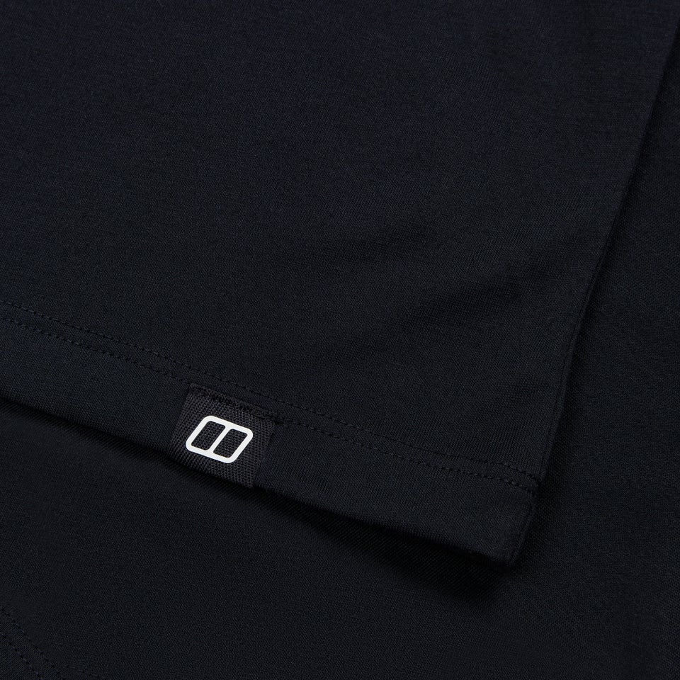 Men's Relaxed Short Sleeve Tech Tee - Black