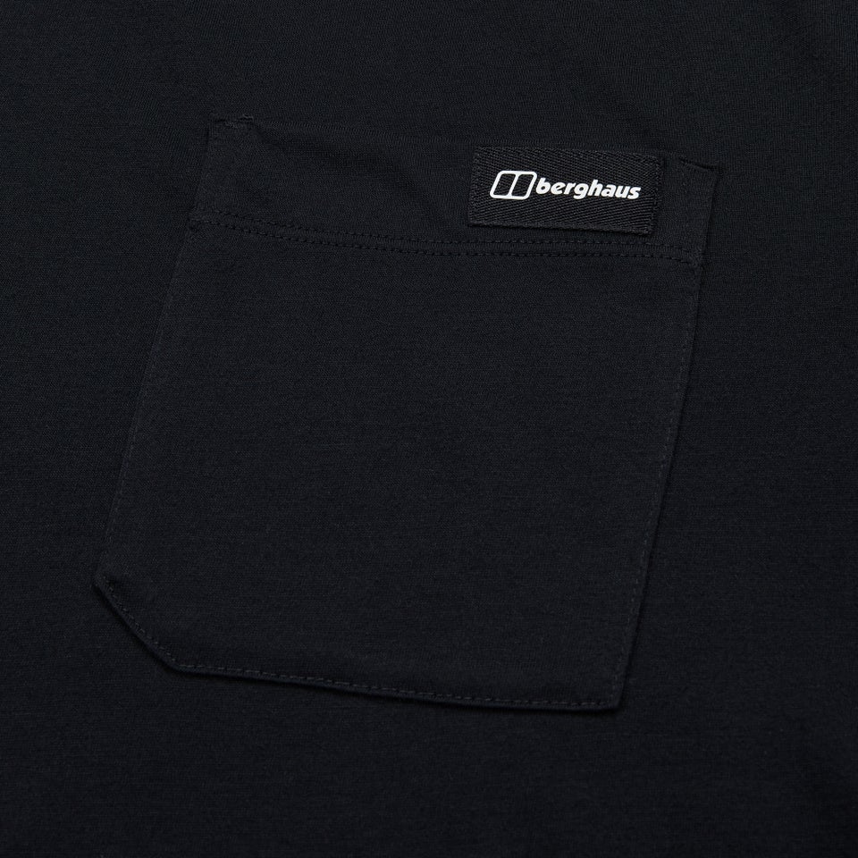 Men's Relaxed Short Sleeve Tech Tee - Black