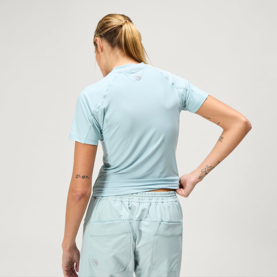 Women's SulTrac S/S Tee - Cloud Blue