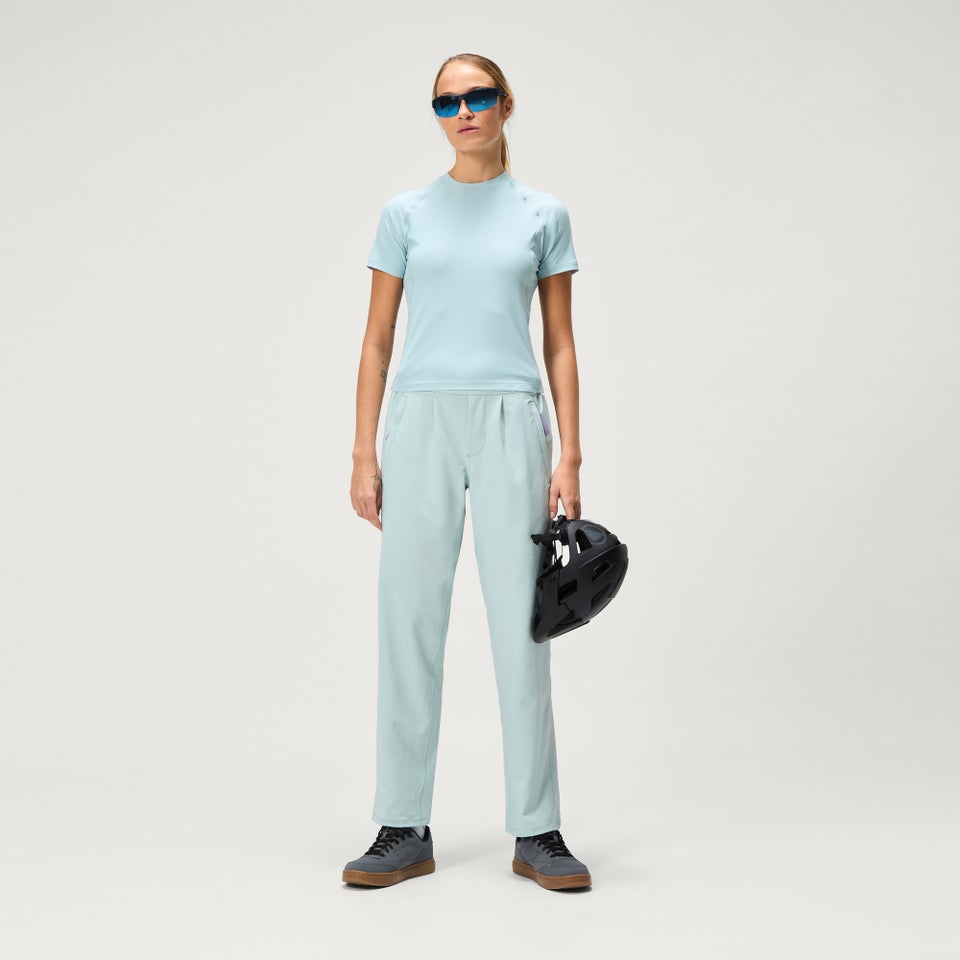 SULTRAC kurzärmeliges T-Shirt für Damen - Blau