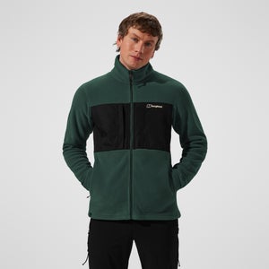 Prism Guide InterActive Polartec Fleecejacke für Herren - Grün/Schwarz