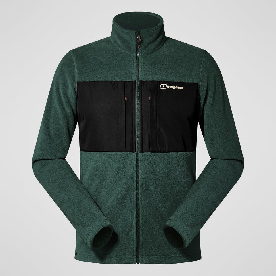 Men's Prism Guide InterActive Polartec Fleece Jacket - Green/Black